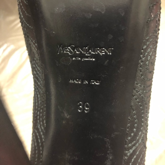 Gently worn YSL heels (SOLD) - Picture 3 of 3